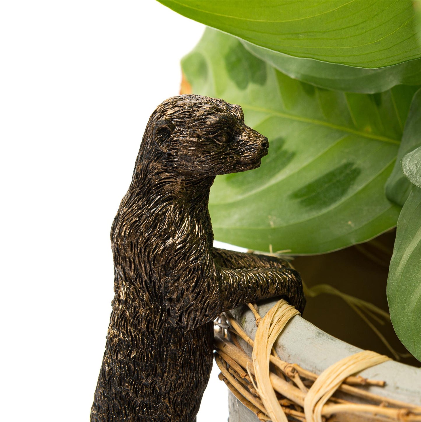 Meerkat Plant Pot Hanger