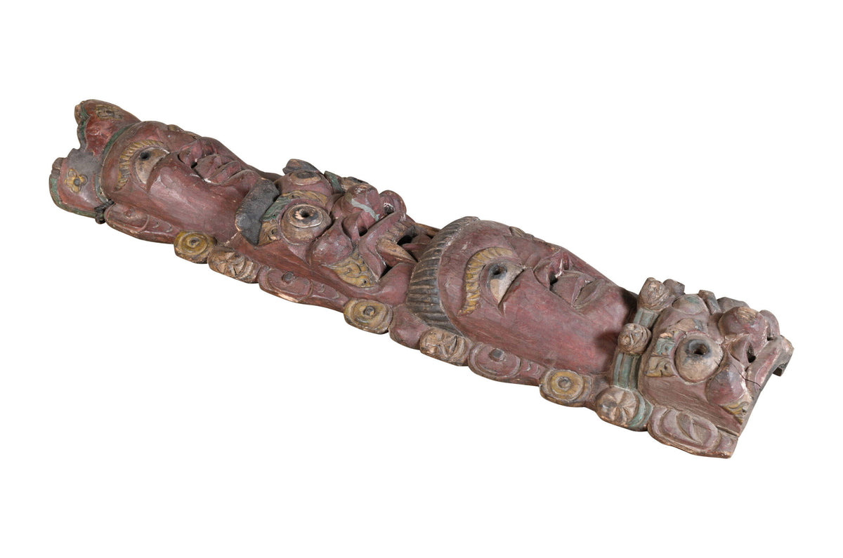 Antique Indian Tribal Festival Mask
