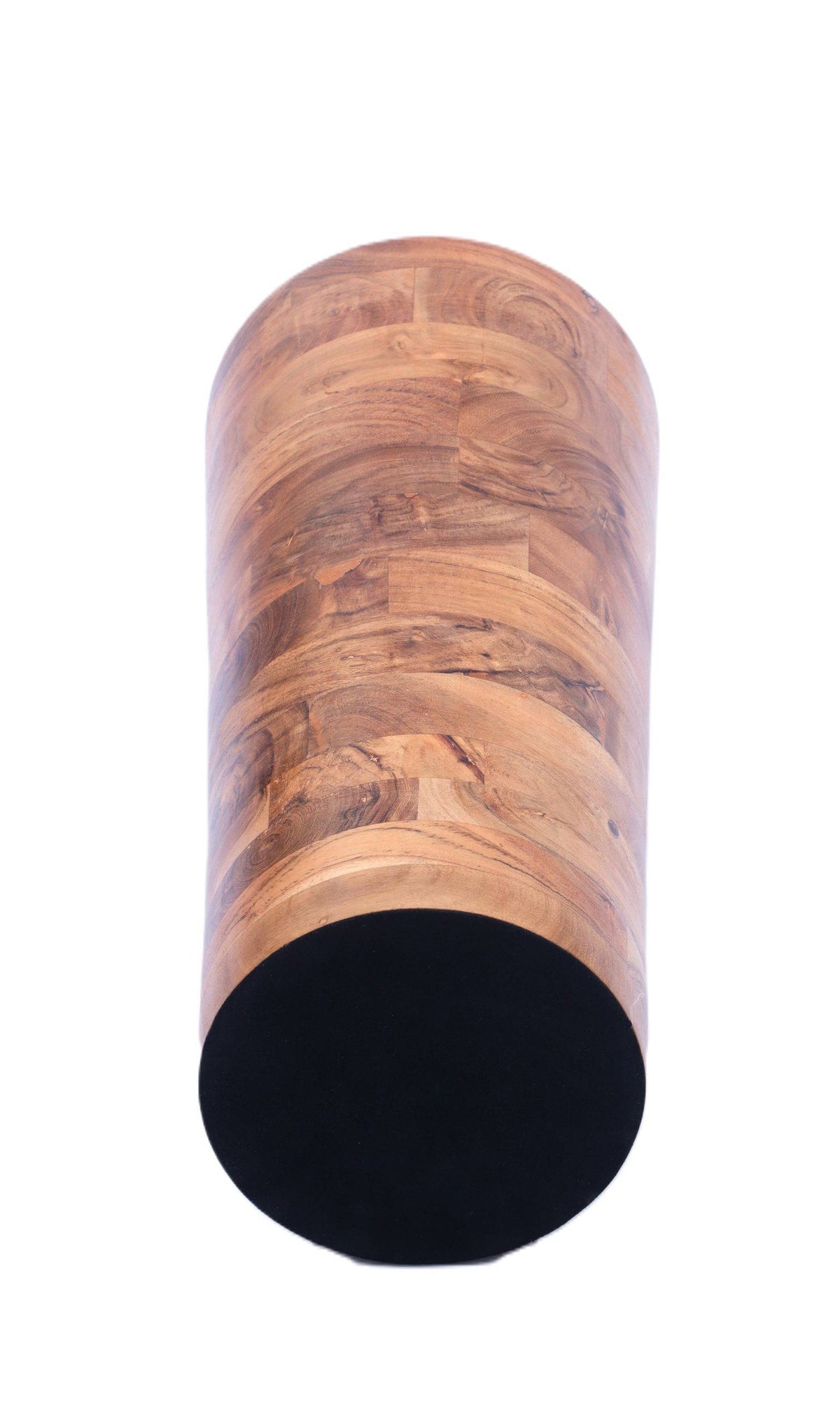 Indian Artisan Made Fairtrade Large Acacia Wood Vase