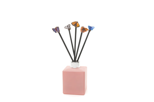 British Butterflies Diffuser Decor Reed Diffuser Decoration - Set of 5