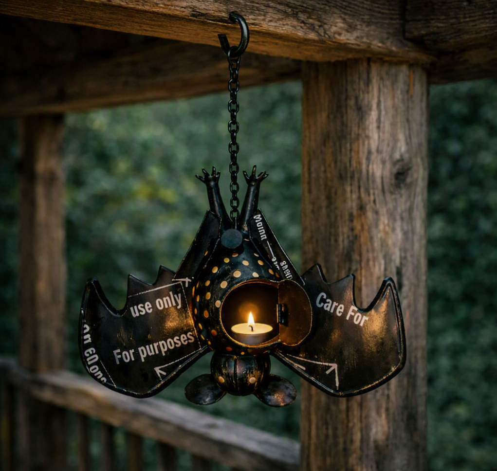 Recycled Iron Hanging Bat