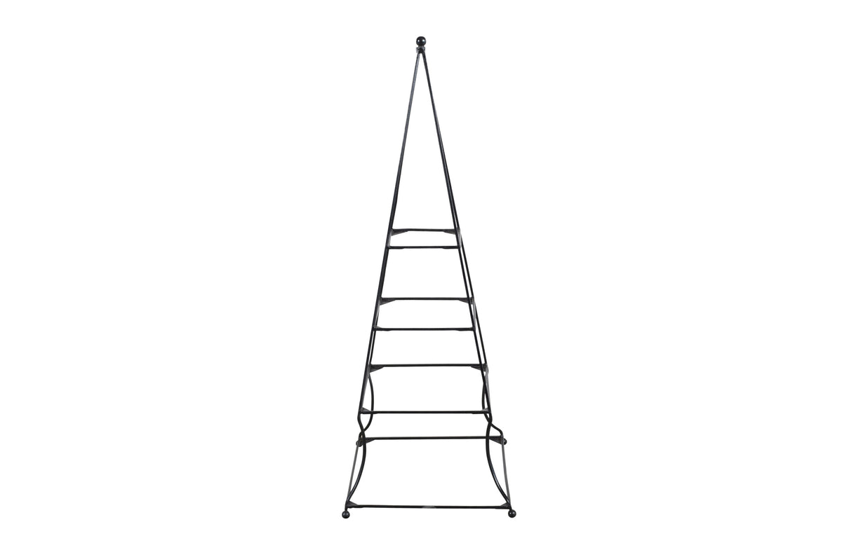 Reclaimed Iron Heavyweight Triangular Plant Support