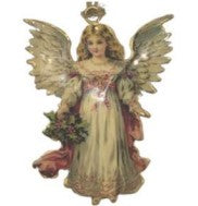 Enamel And Iron Hanging Angel Decoration