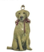 Enamel And Iron Hanging Labrador Dog Decoration