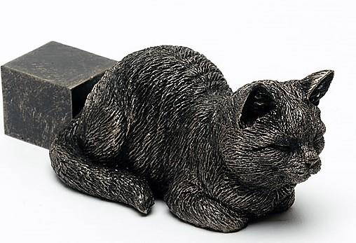Sleeping Cat Stretching Out Plant Pot Feet - Set of 3