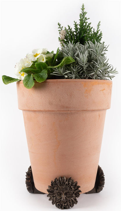 Green Man Plant Pot Feet - Set of 3