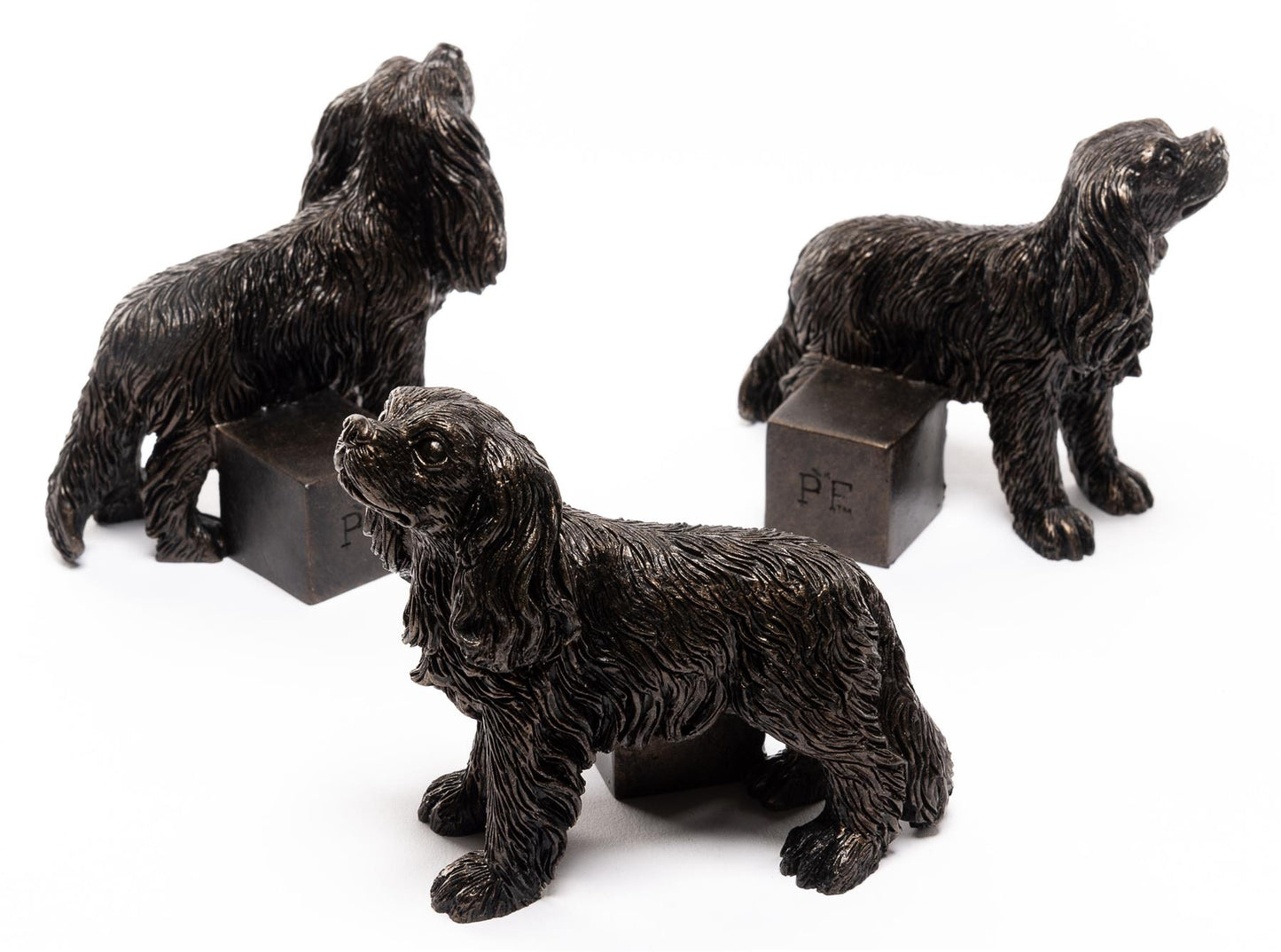 Cavalier King Charles Spaniel Plant Pot Feet - Set of 3