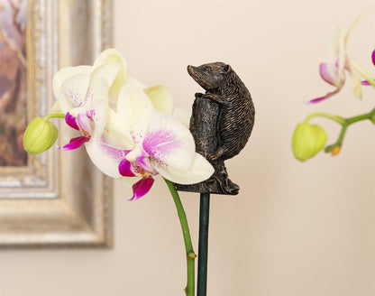 Hedgehog Cane or Stake Topper