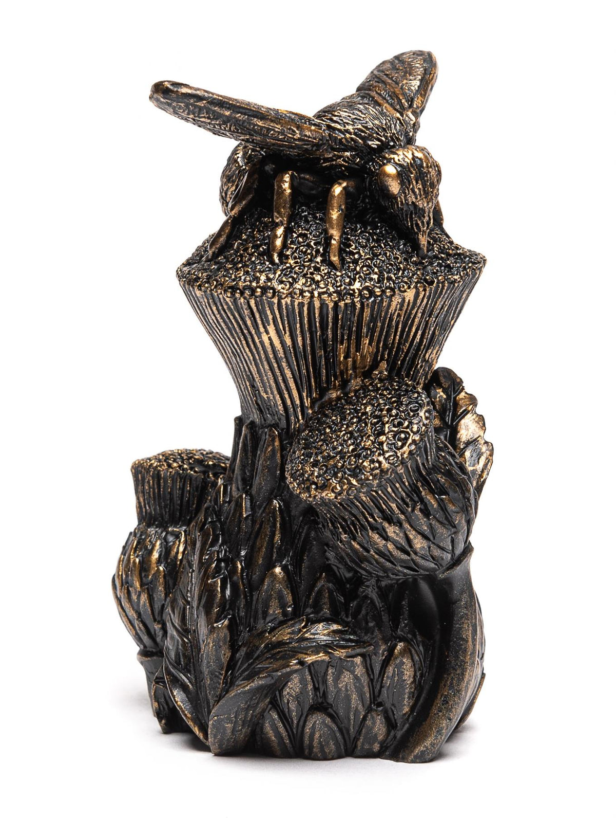 Bee On Thistle Cane or Stake Topper
