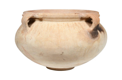 Large Urn Shaped Indian Hand Thrown Terracotta Planter
