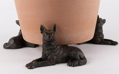 German Shepherd Plant Pot Feet - Set of 3
