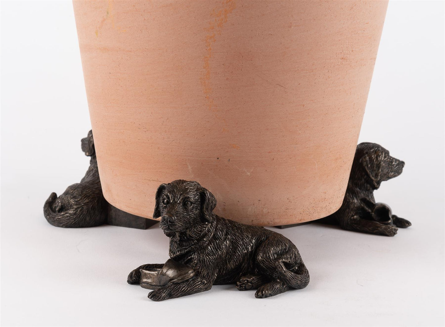 Resting Labrador Plant Pot Feet - Set of 3