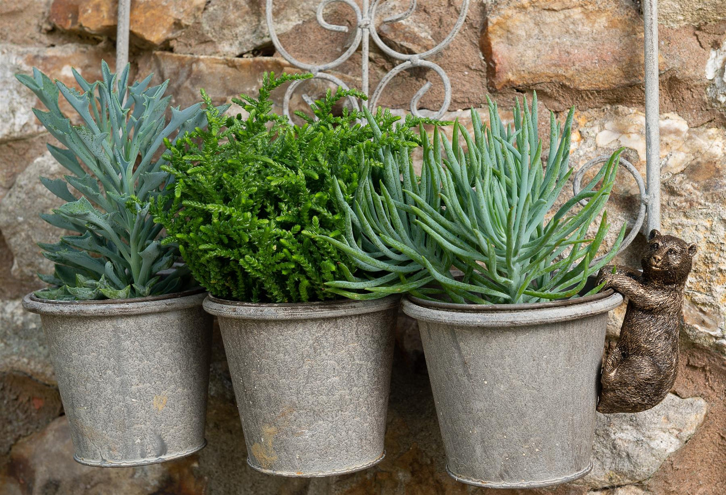 Brown Bear Plant Pot Hanger