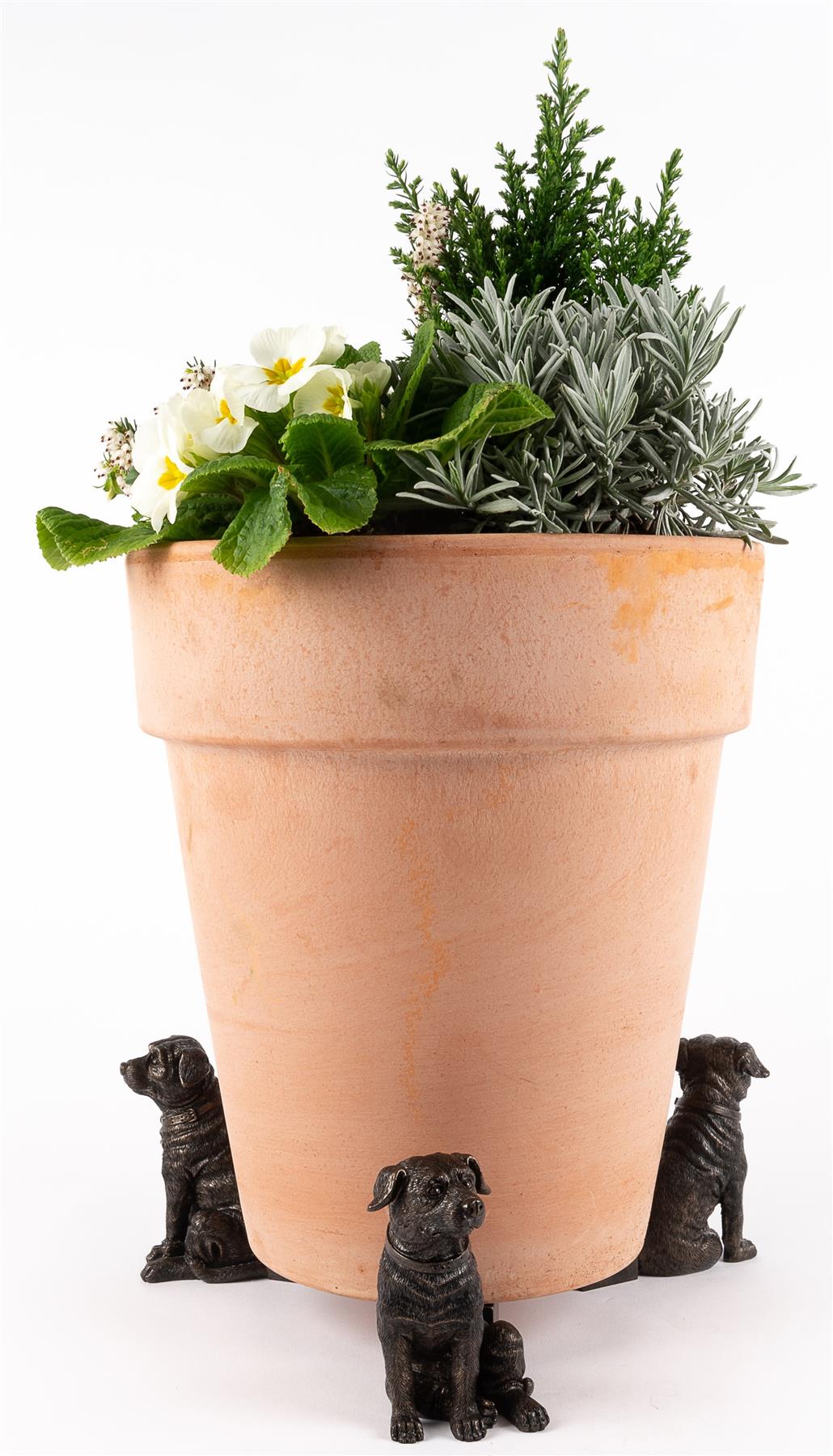 Staffordshire Bull Terrier Plant Pot Feet - Set of 3