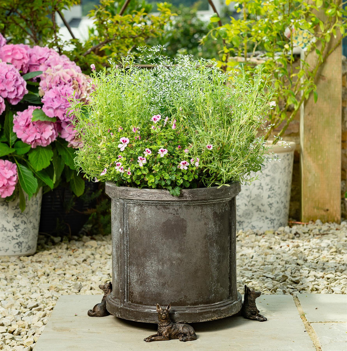 German Shepherd Plant Pot Feet - Set of 3