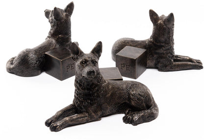German Shepherd Plant Pot Feet - Set of 3