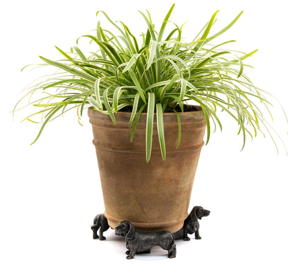 Dachshund Plant Pot Feet - Set of 3