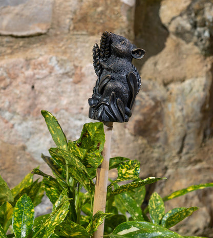 Harvest Mouse On Corn Cane or Stake Topper
