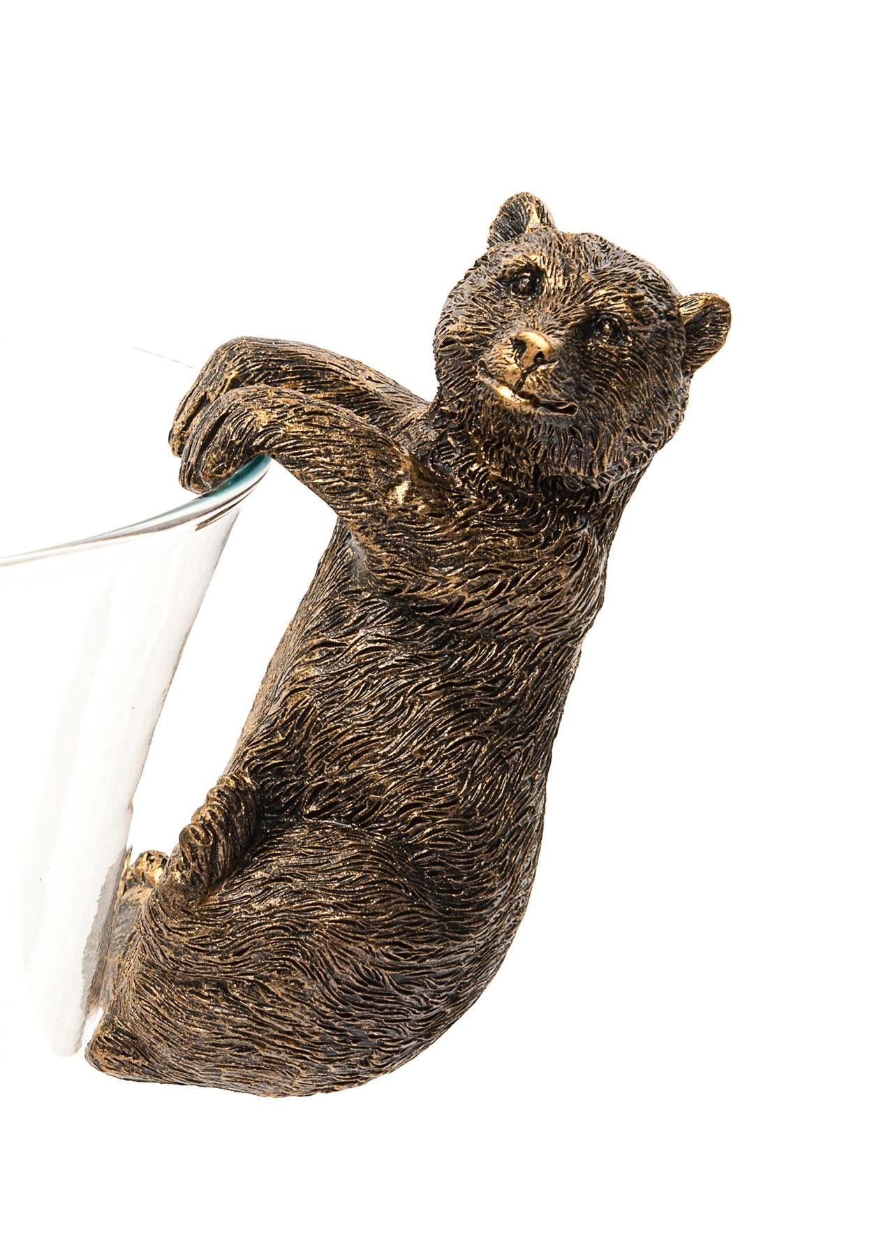 Brown Bear Plant Pot Hanger