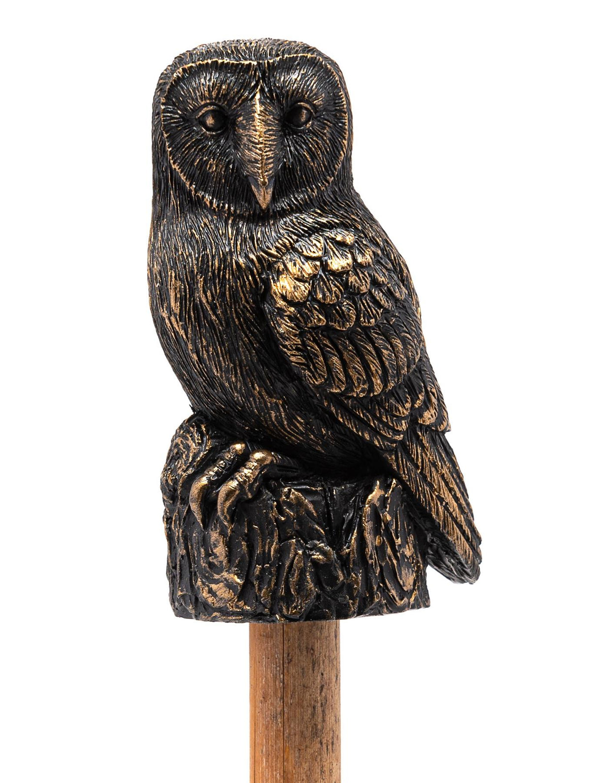 Barn Owl Cane or Stake Topper