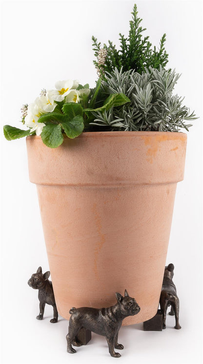 French Bulldog Plant Pot Feet - Set of 3
