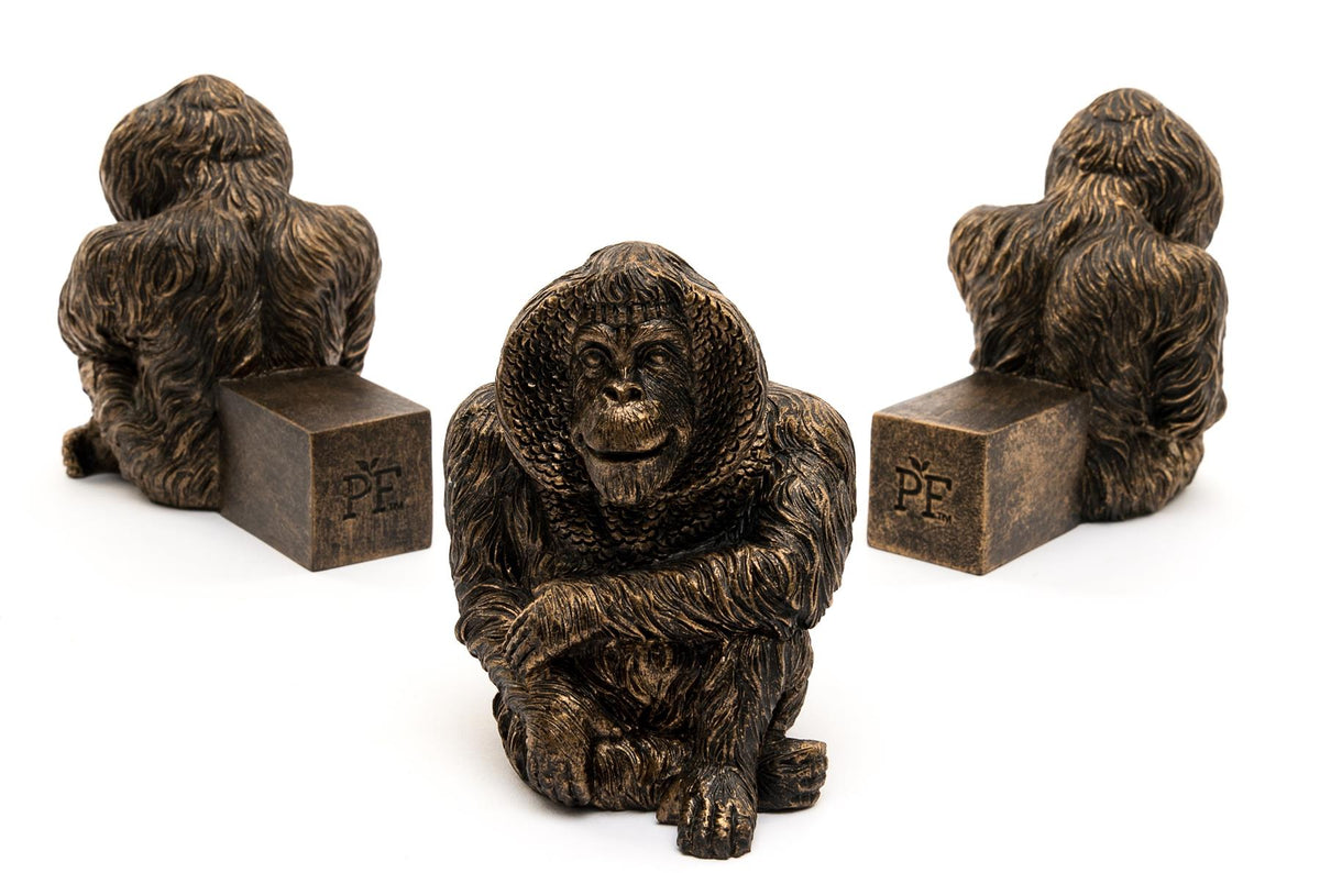 Orangutan Plant Pot Feet - Set of 3