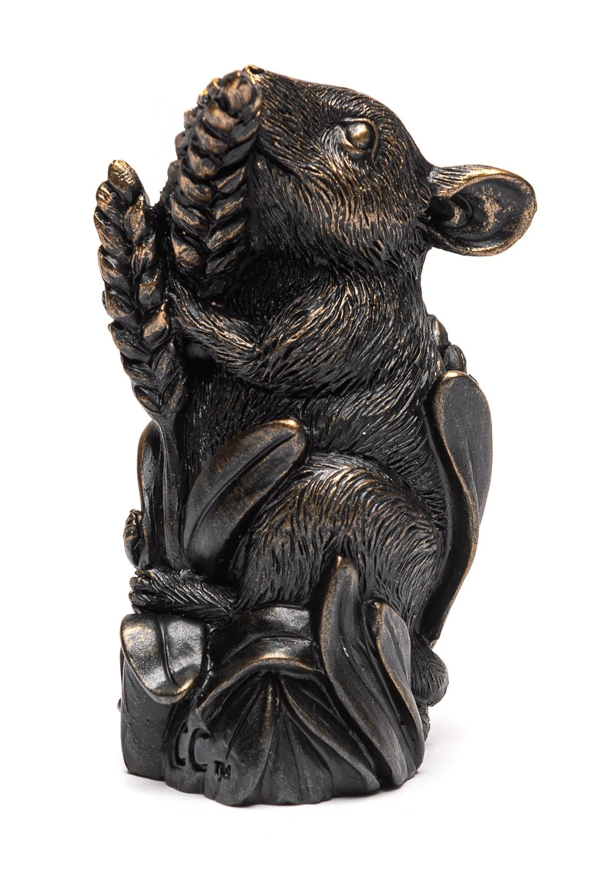 Harvest Mouse On Corn Cane or Stake Topper