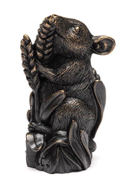 Harvest Mouse On Corn Cane or Stake Topper