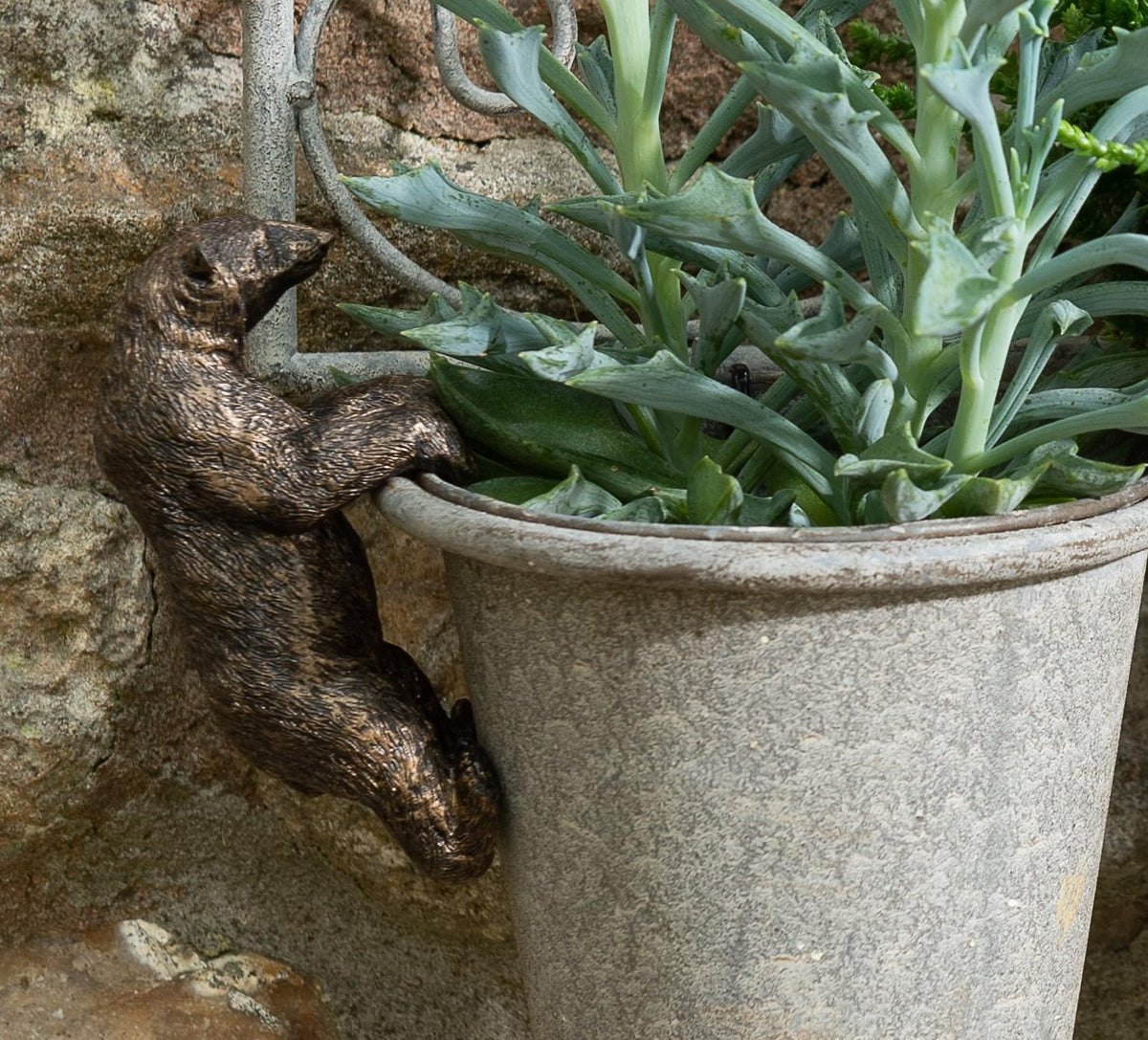 Polar Bear Plant Pot Hanger