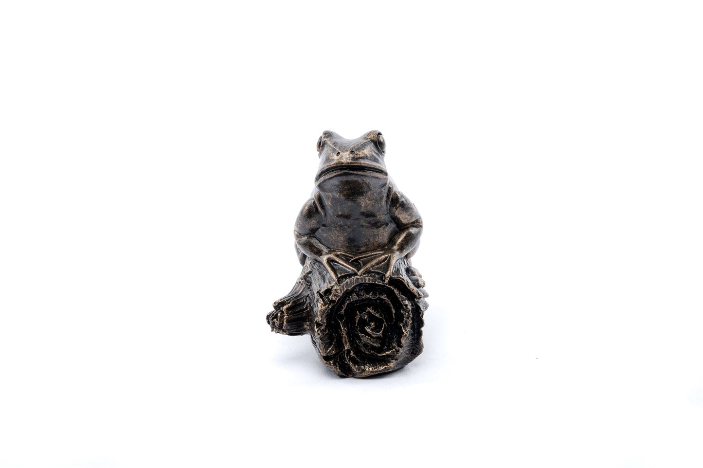 Frog On A Log Plant Drip Feeder Cover & Feed