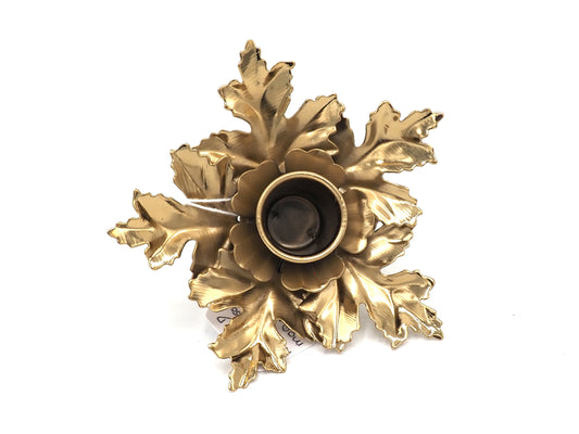 Gold Bottle Top candle holder