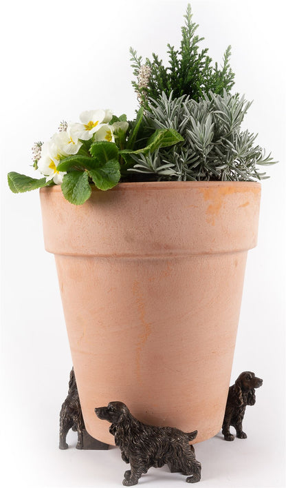 Cocker Spaniel Plant Pot Feet - Set of 3