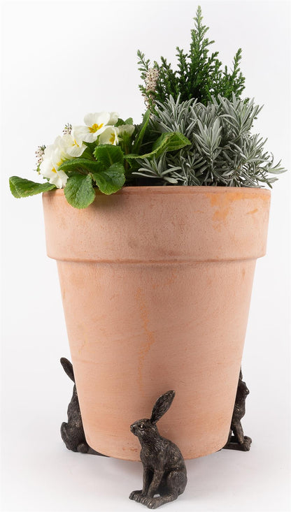 Vigilant Hare Plant Pot Feet - Set of 3
