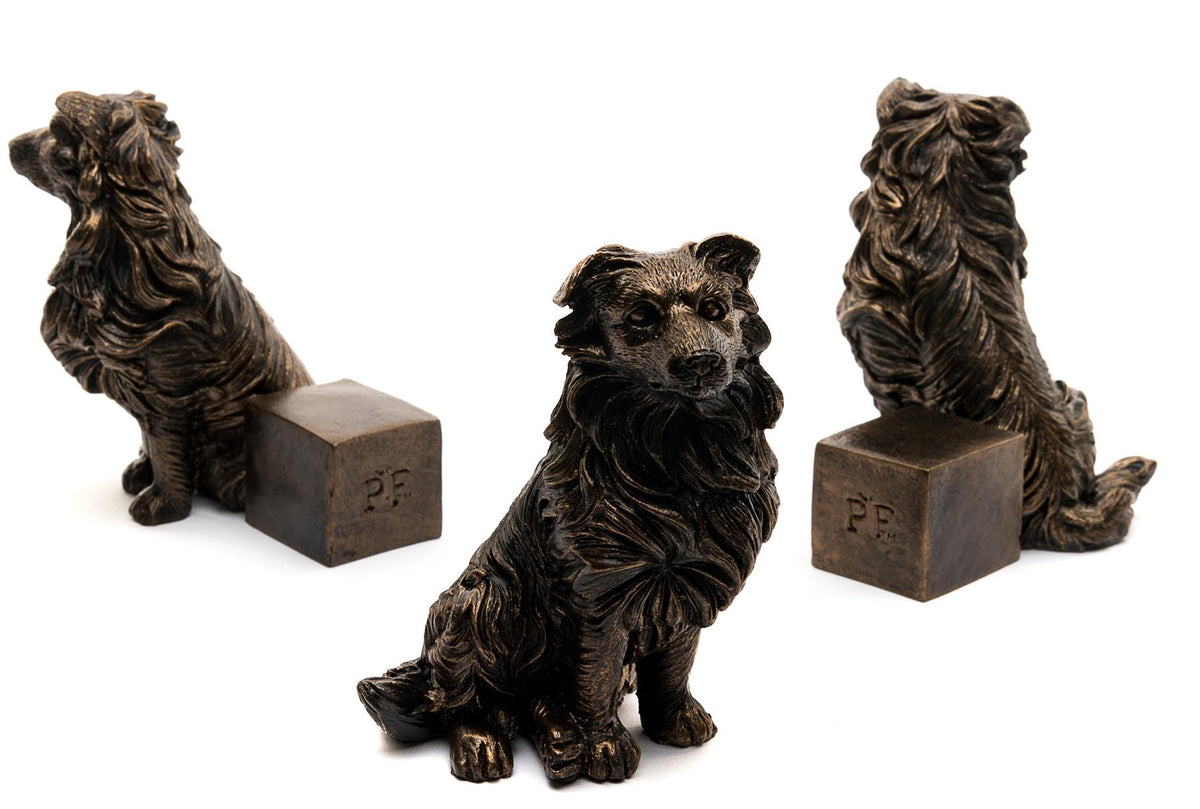 Border Collie Plant Pot Feet - Set of 3