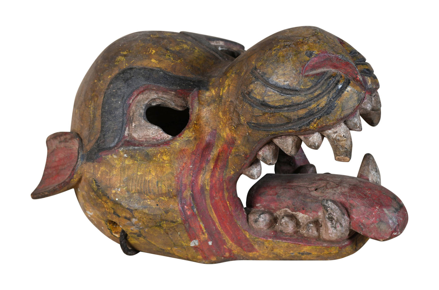 Antique Indian Tribal Festival Mask