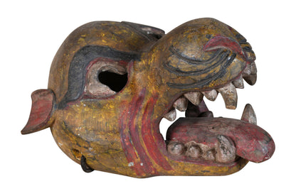 Antique Indian Tribal Festival Mask
