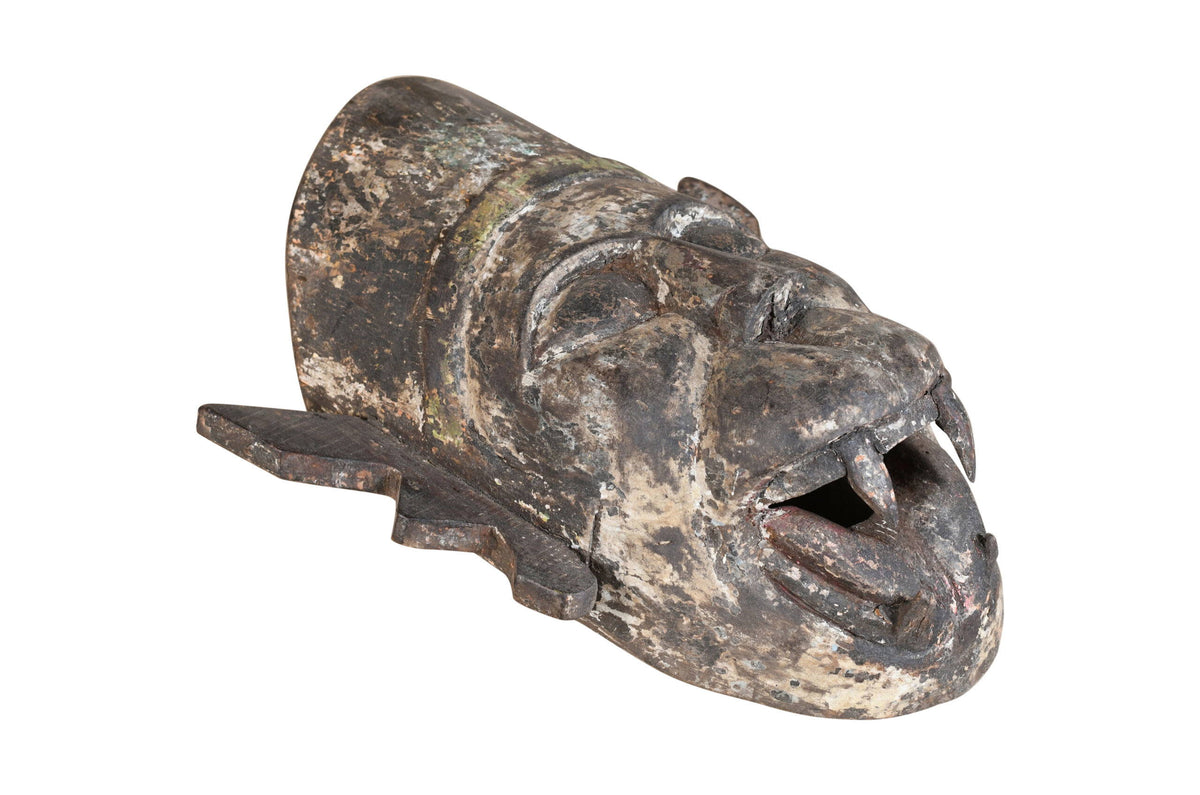 Antique Indian Tribal Festival Mask