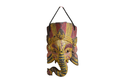 Antique Indian Tribal Festival Mask