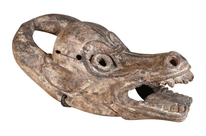 Antique Indian Tribal Festival Mask