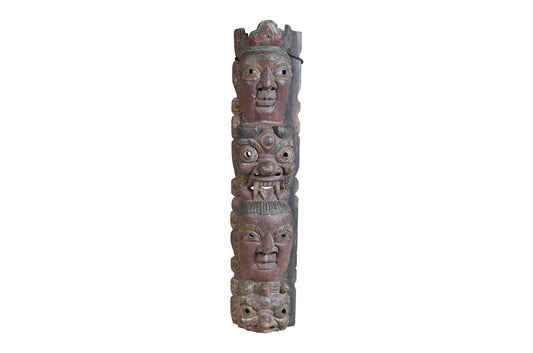 Antique Indian Tribal Festival Mask