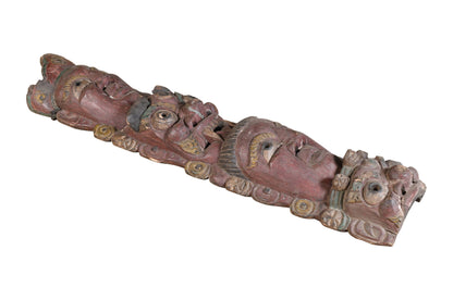 Antique Indian Tribal Festival Mask