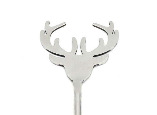 Reindeer Head Plant Stake 30CM