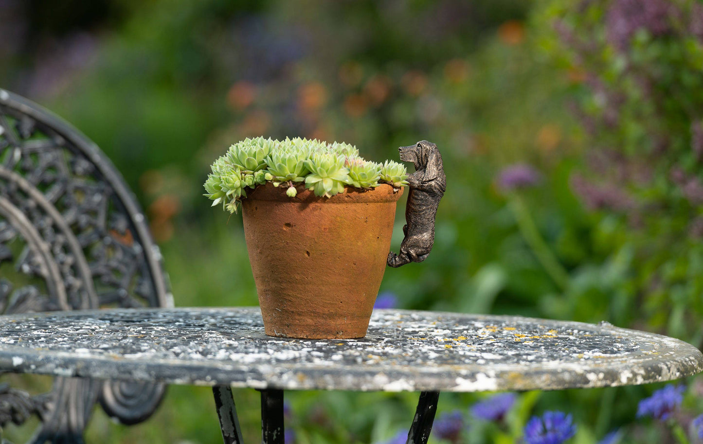 Basset Hound Plant Pot Hanger