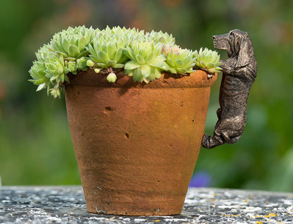 Basset Hound Plant Pot Hanger