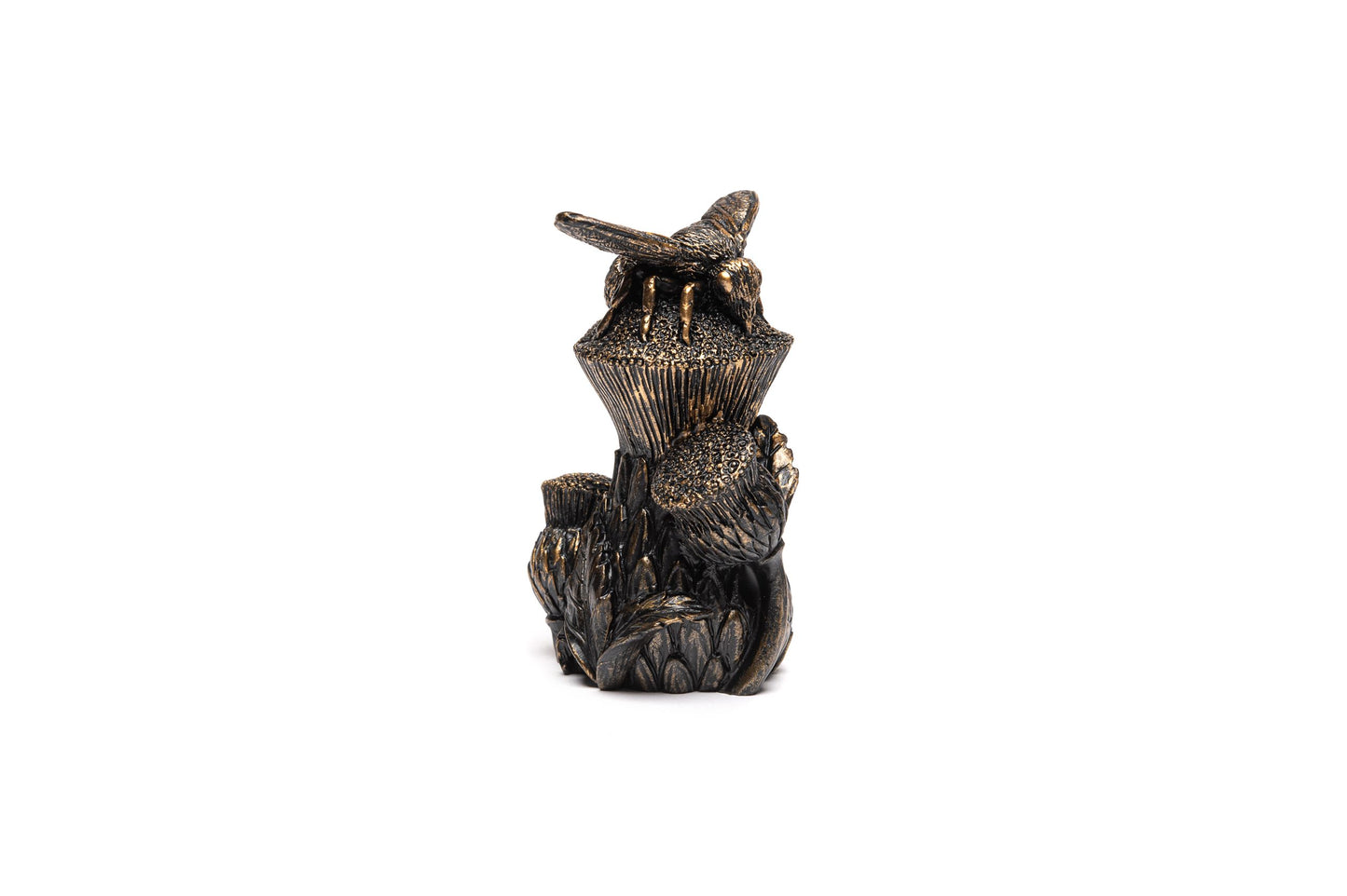 Set of 5 Animals & Insects Cane or Stake Toppers Hedgehog, Bee, Butterfly, Frog, Snail