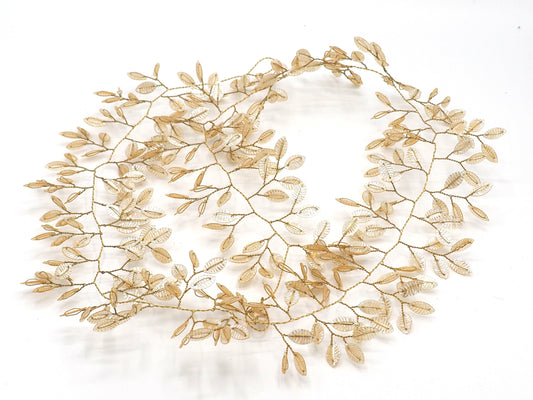 Mother of Pearl and Gold coloured garland decoration