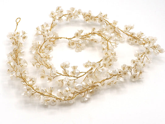 Mother of Pearl Flower Garland Decoration