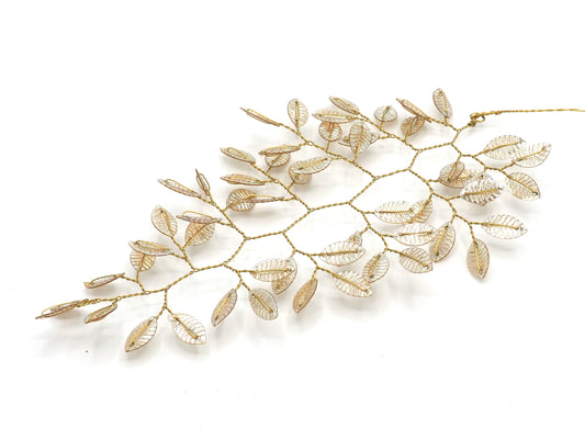 Mother Of Pearl and Gold coloured Hanging Decoration