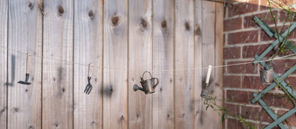 Decorative Handmade Garden Tool Garland