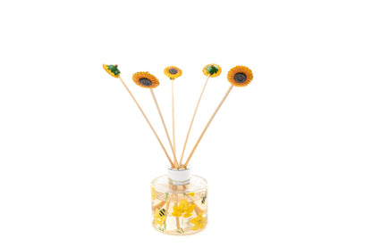 Sunflower Diffuser Decor Reed Diffuser Decoration - Set of 5